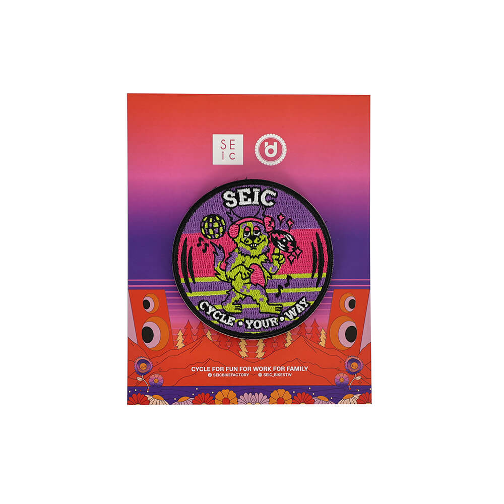 SEic 搖滾山貓魔鬼氈布章 SEic 款，絕版品賣完不再售