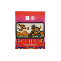 SEic 搖滾山貓魔鬼氈布章 SEic 款，品牌風格強烈，可以用背面的魔鬼氈貼在包包上