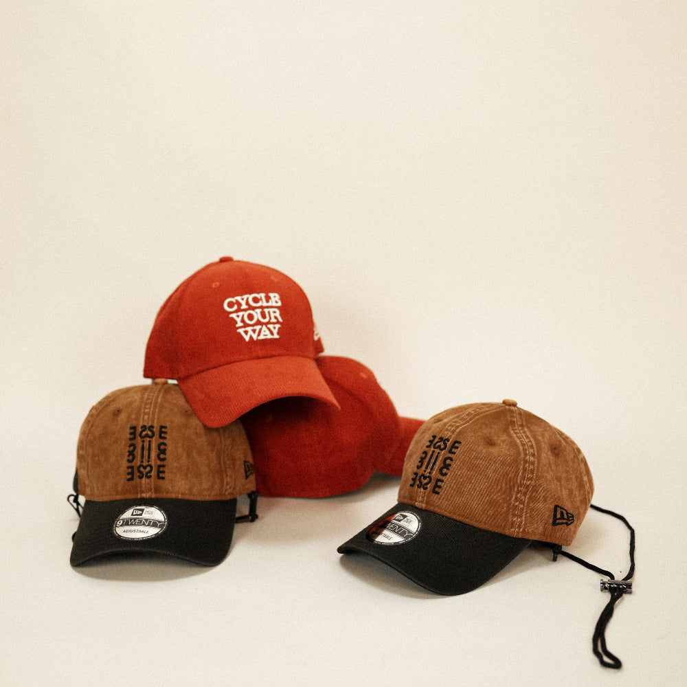 SEic × New Era 9FORTY 燈芯絨聯名帽 與 SEic × New Era 9TWENTY 水洗聯名帽