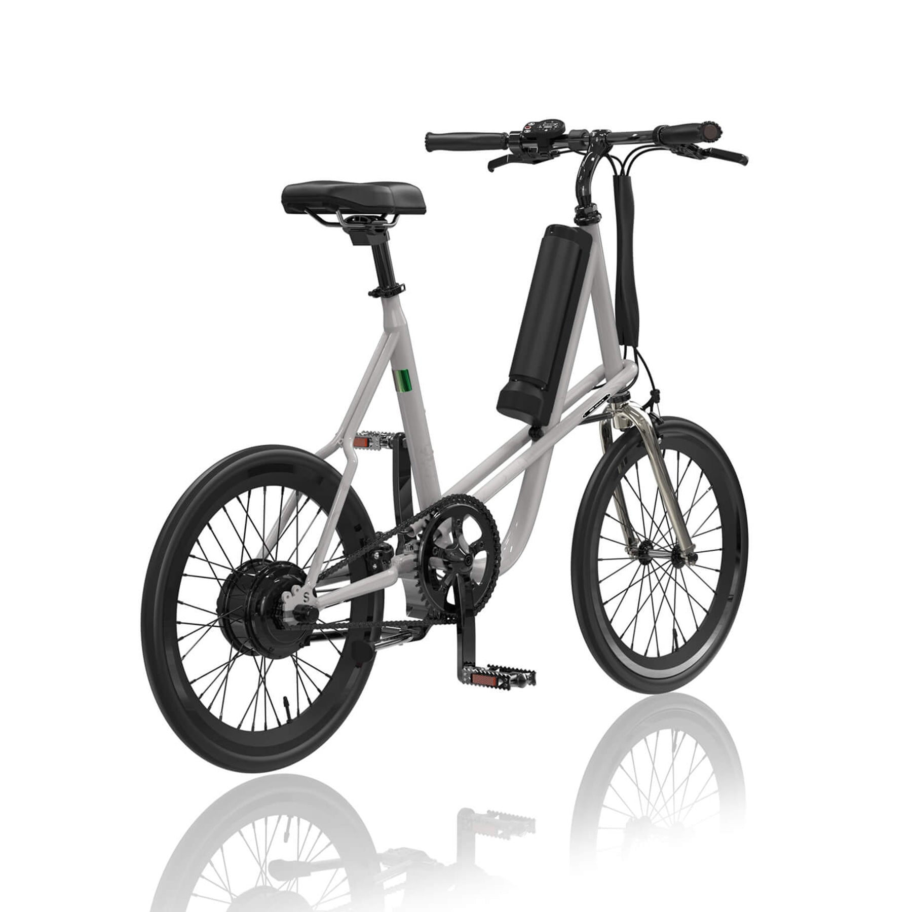 miniu 鋼原色 車身後面斜右45度角