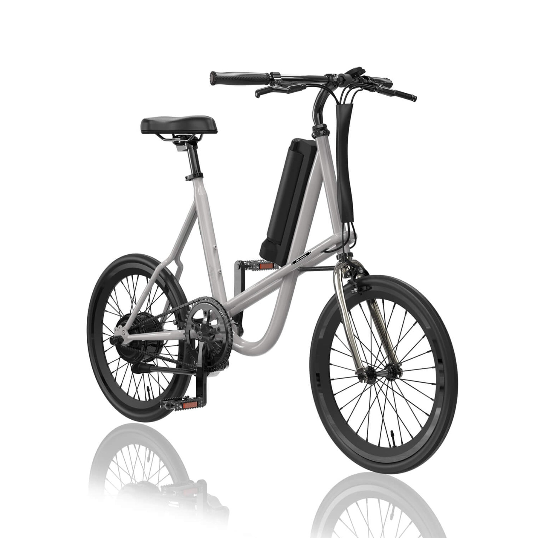 miniu 鋼原色 車身正面斜右45度角