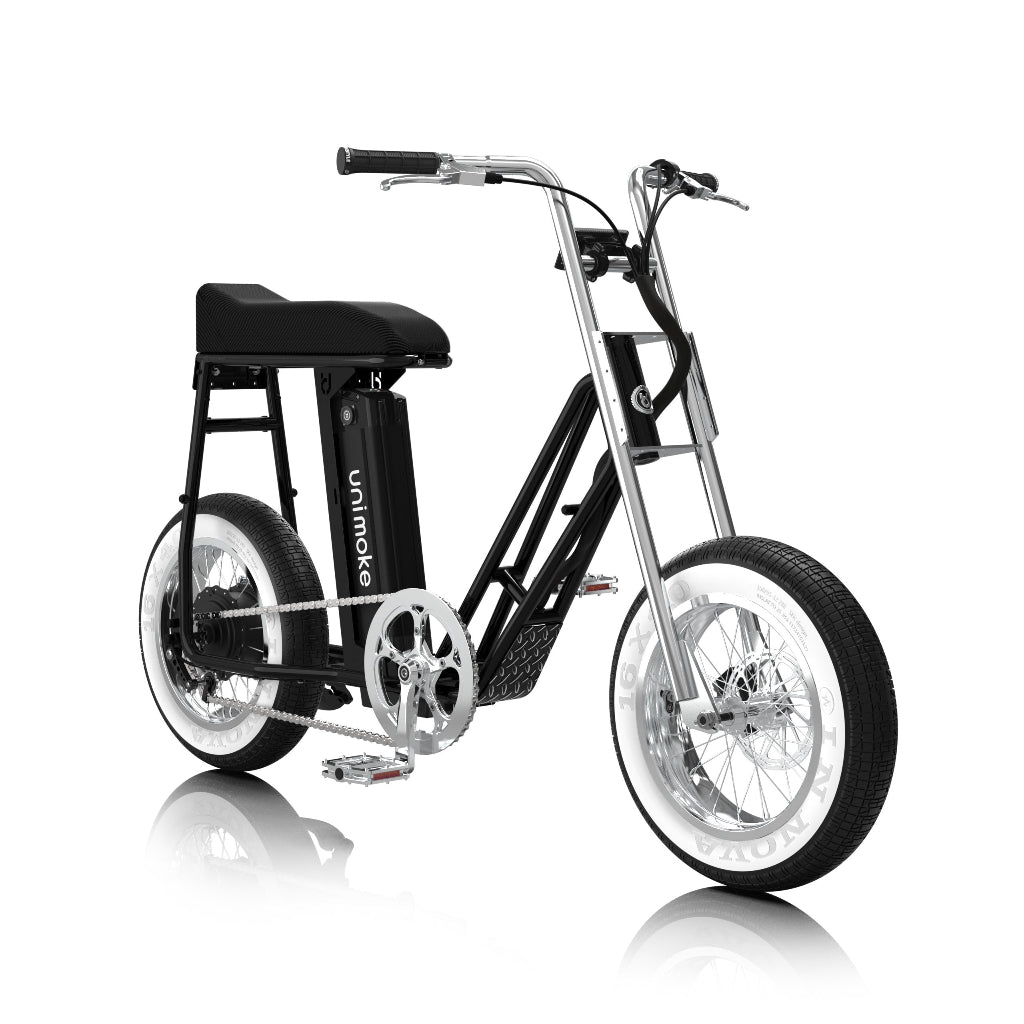 miniswing 珍珠黑以低跨點設計結合 16 吋小輪徑與 4.0 胖胎，讓上下車更安全便利。