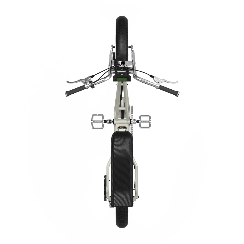 miniswing 海鹽灰被視為新世代騎士的潮流胖胎電動腳踏車。