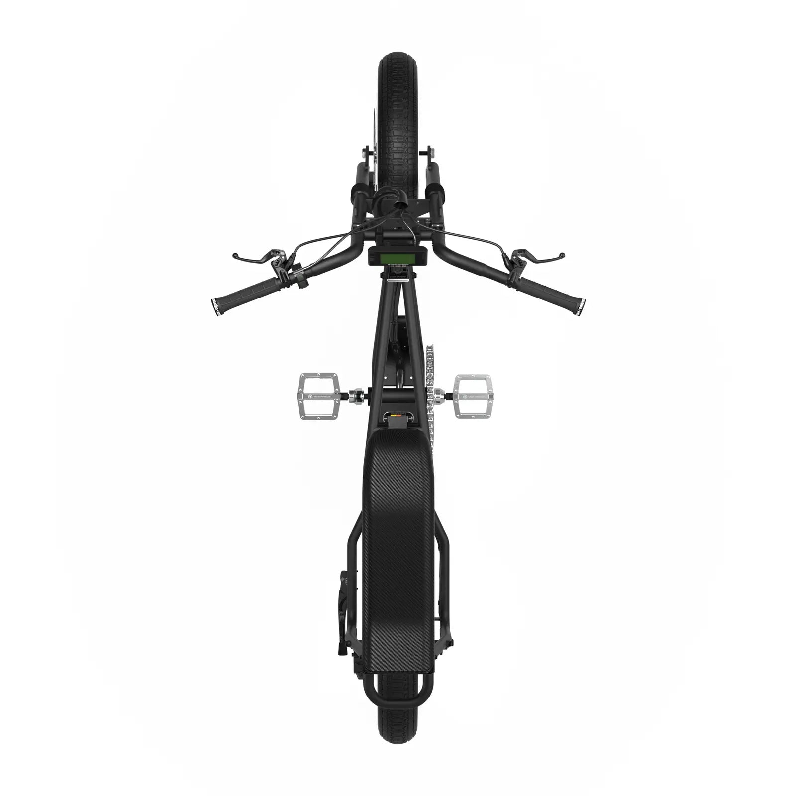 Unimoke minibike 消光黑全黑配色營造獨特神秘風格，搭配復古白邊胎，設計廣受國際好評