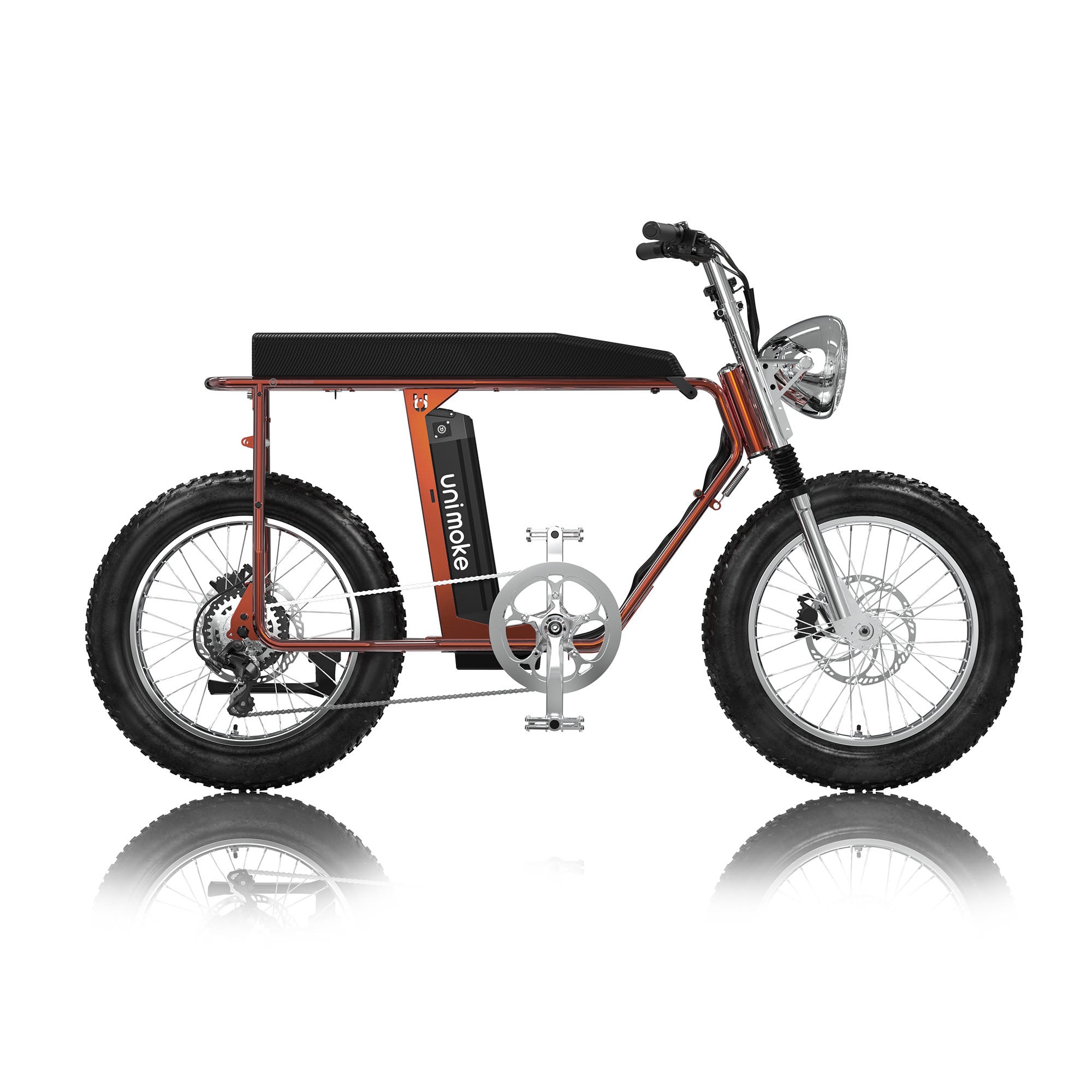 Unimoke MK 清漆火焰橘｜台灣熱銷電輔車｜Urban Drivestyle 德國設計